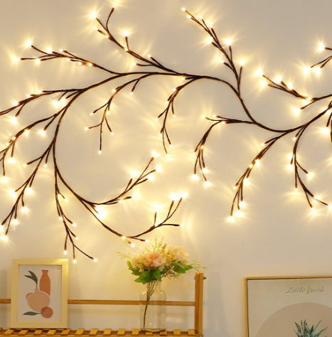 Twilight Willow Vine Ambient Light for Home Decor (One Set)