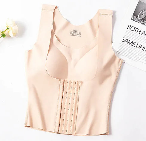 Posture corrector bra worn under clothing