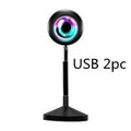 Rainbow Sunset Projector Lamp