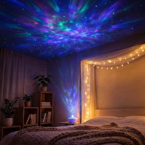 Aurora Galaxy Star Projector