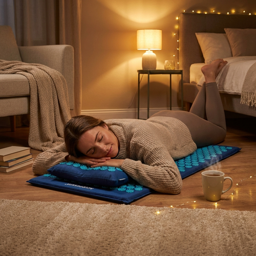 Acupressure Mat & Pillow Set — Back Pain & Stress Relief