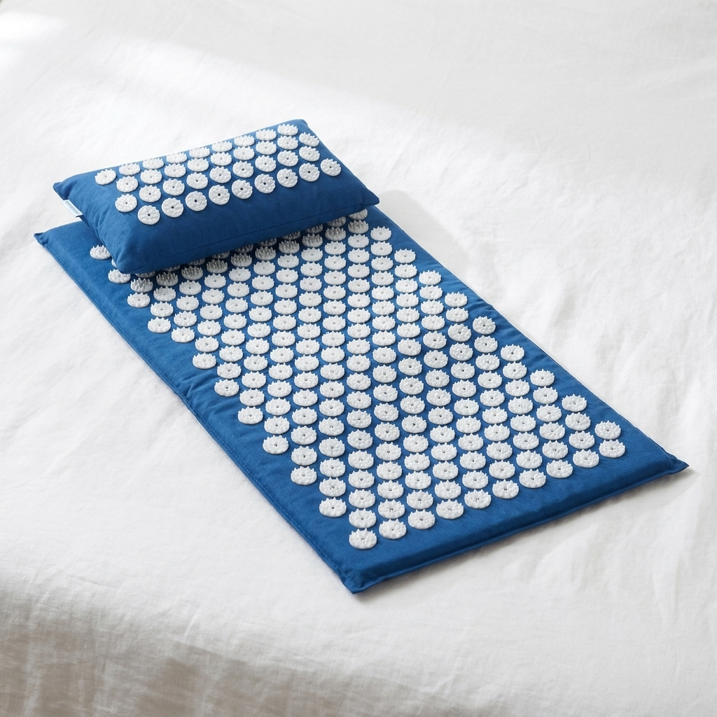 Acupressure Mat & Pillow Set — Back Pain & Stress Relief